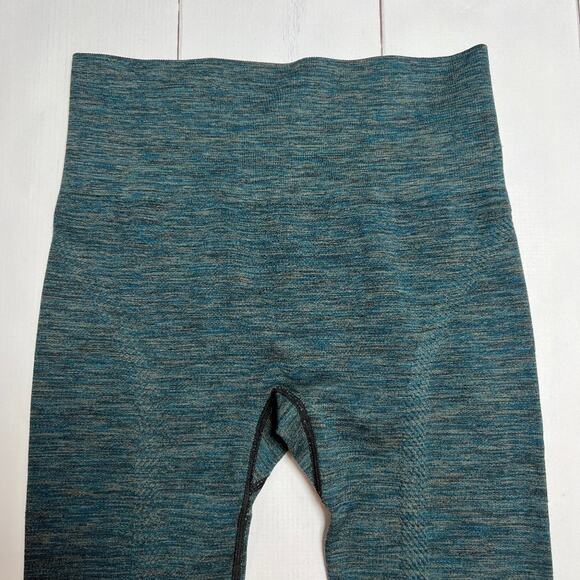 Ivy Park Knit Leggings SIZE S M Green Blue Yoga Pants Beyonce - Picture 5 of 13
